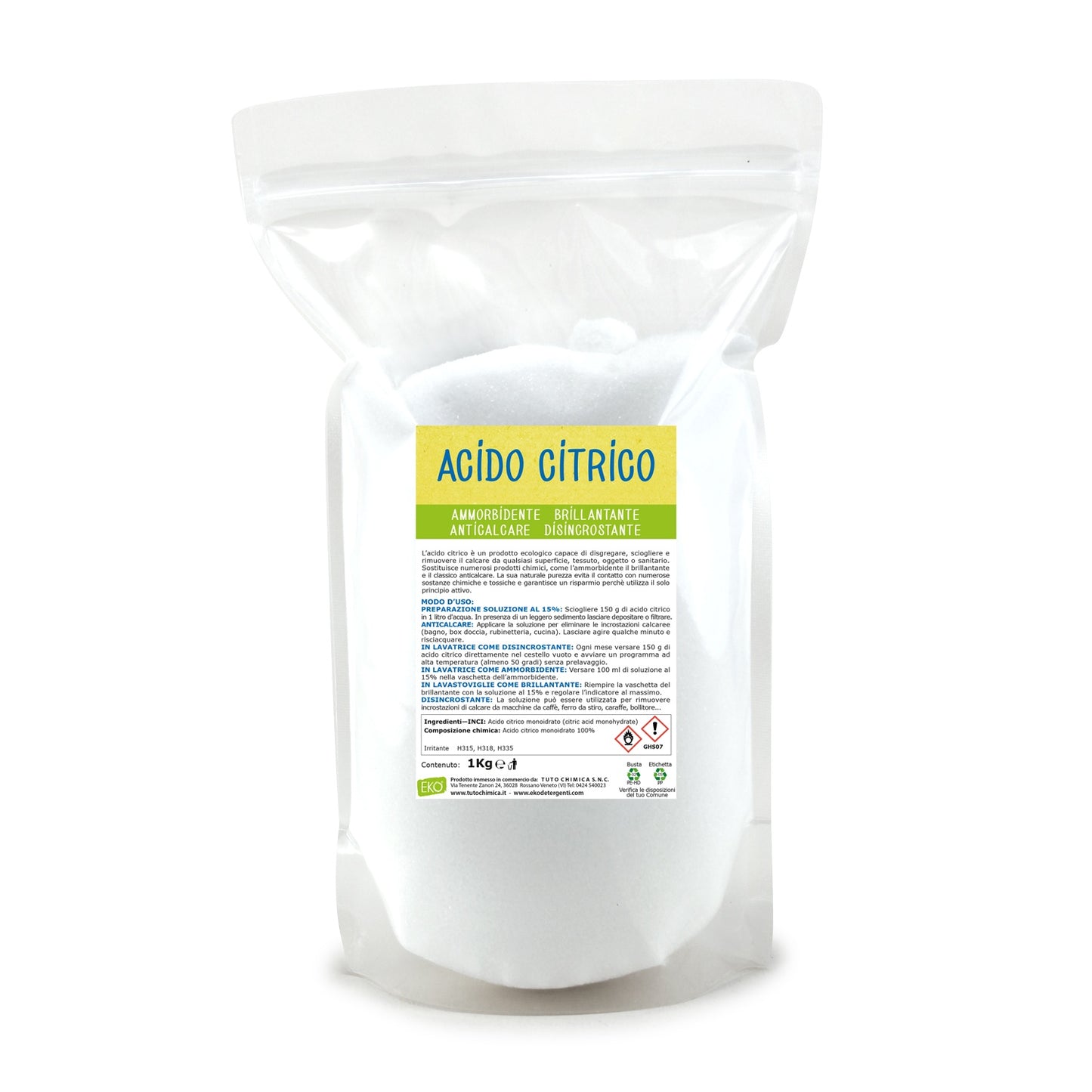 Acido citrico monoidrato