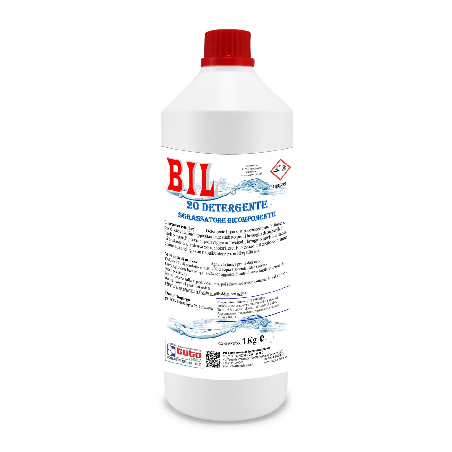 Bil 20 sgrassatore bicomponente