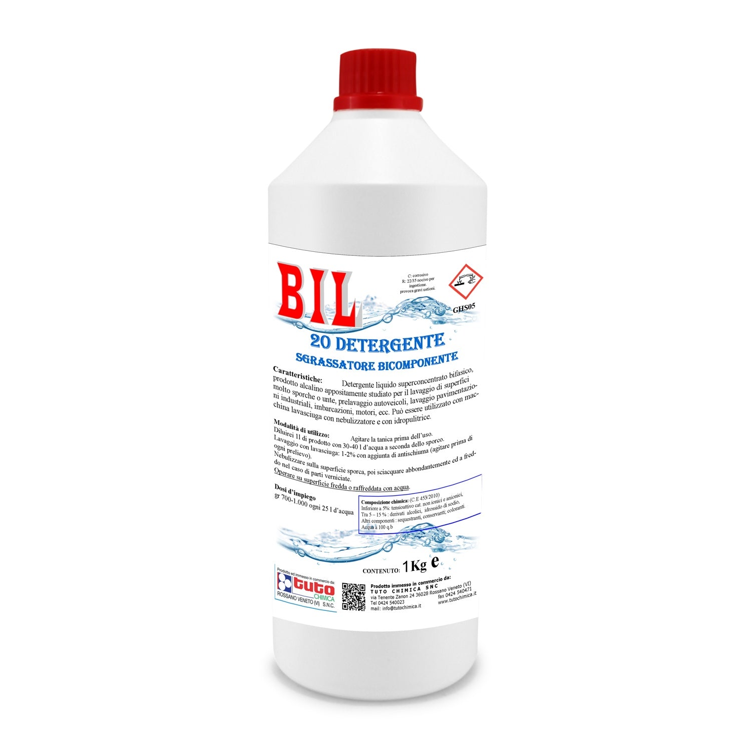 Bil 20 sgrassatore bicomponente