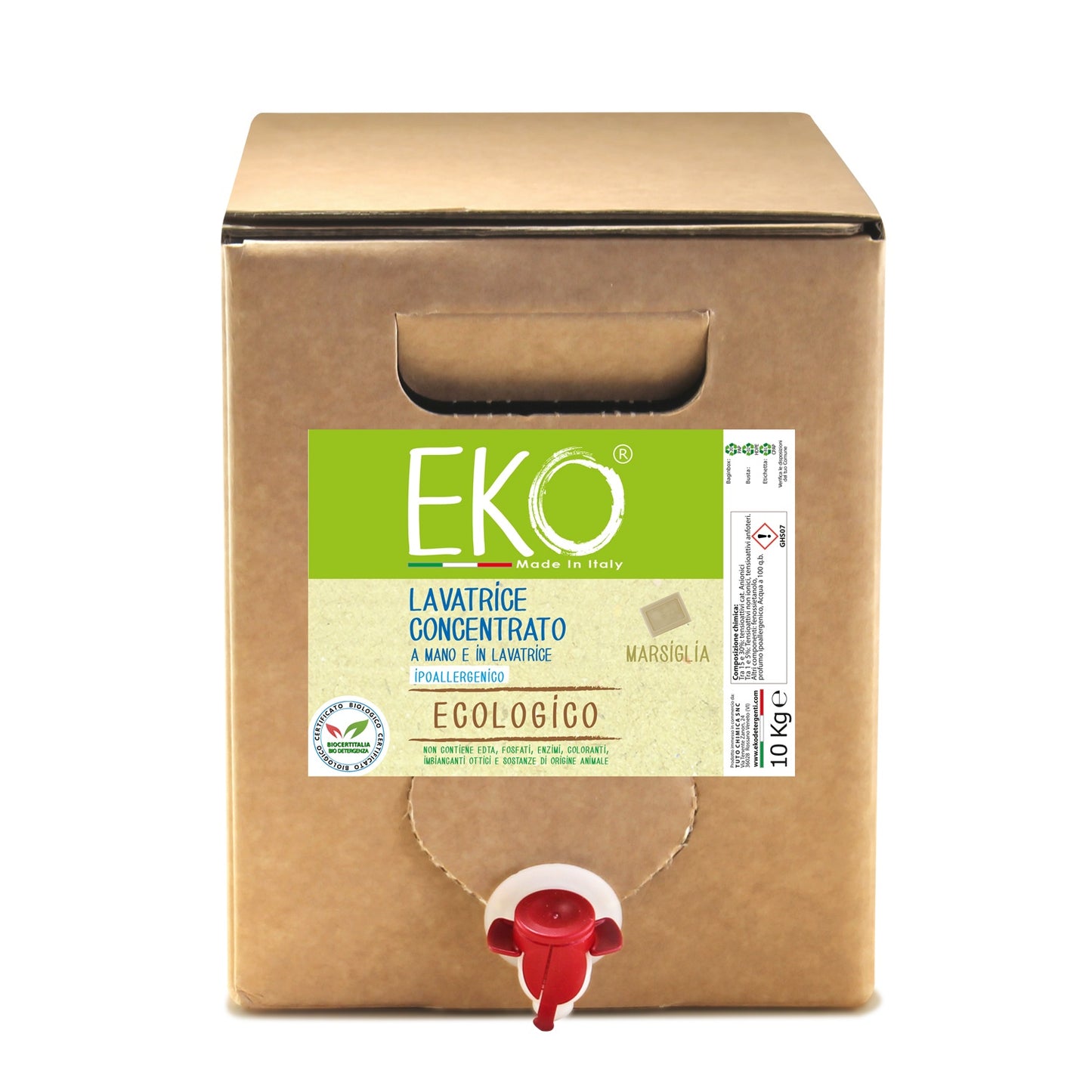 detersivo lavatrice sfuso ecologico eko