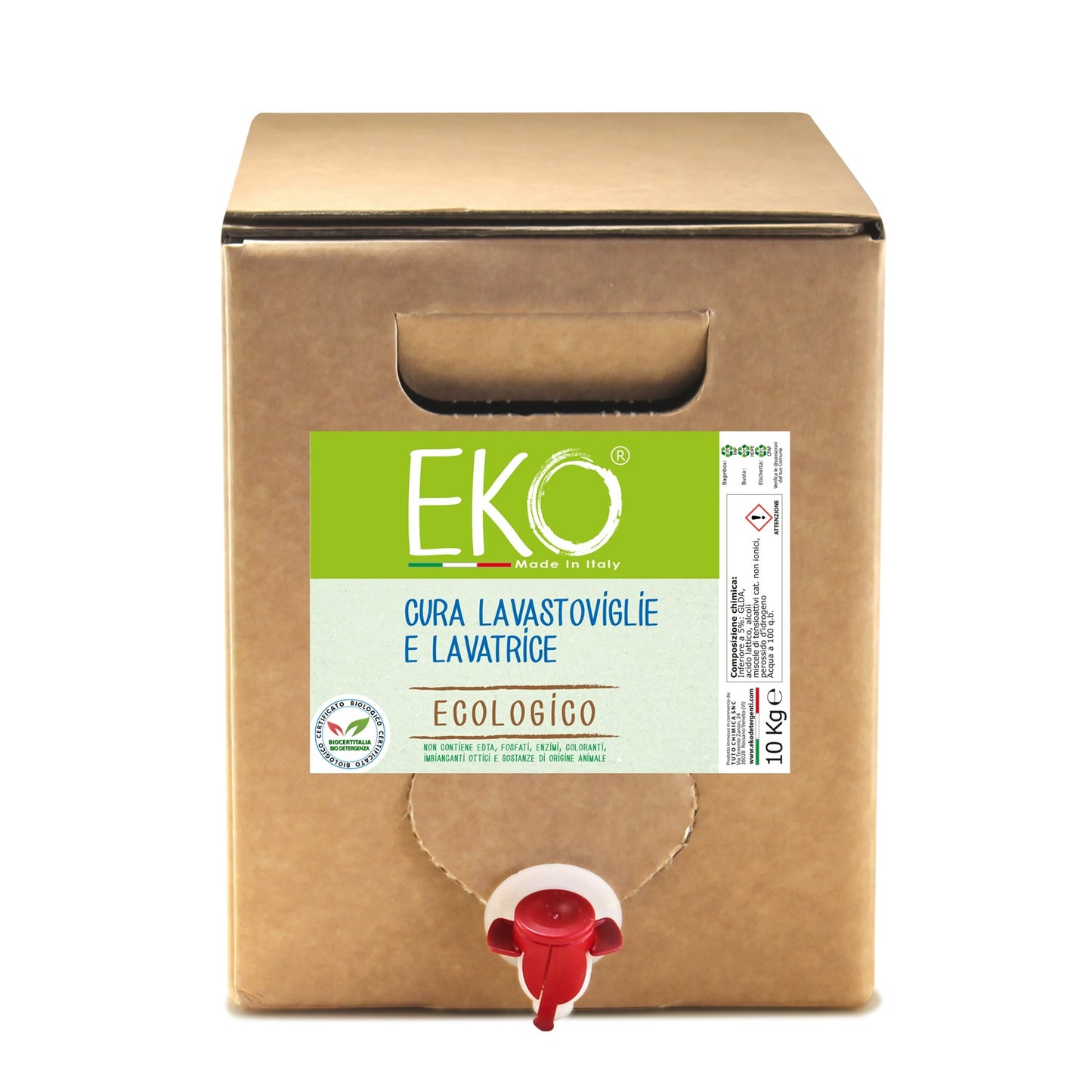 Eko cura lavatrice e lavastoviglie alla spina