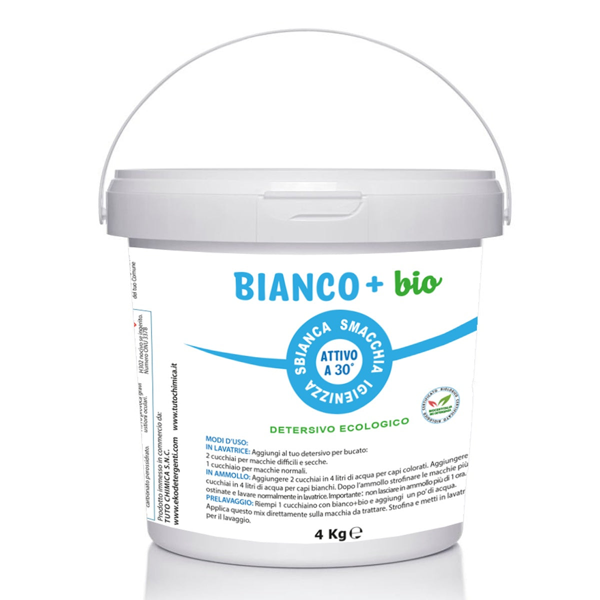 Detersivo sbiancante per bucato - Bianco + Bio