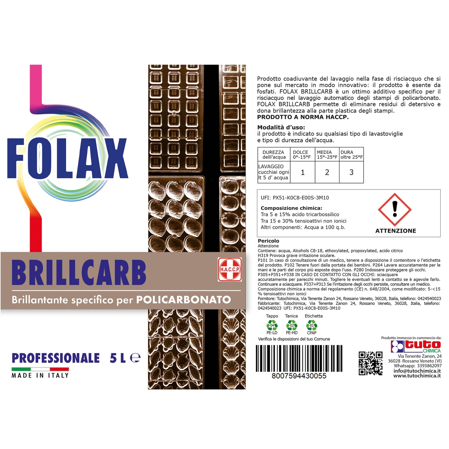 Folax brillcarb brillantante