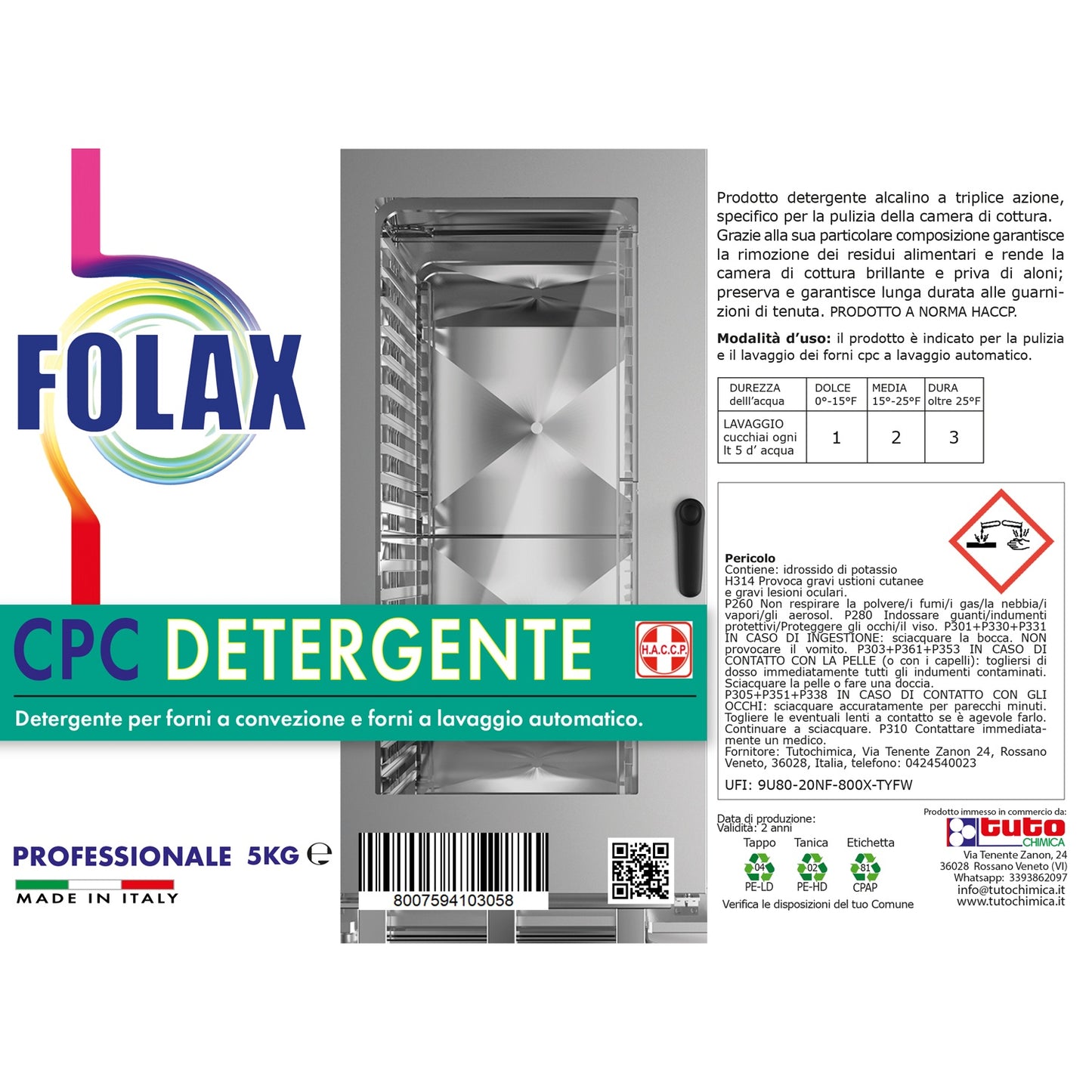 Folax cpc detergente