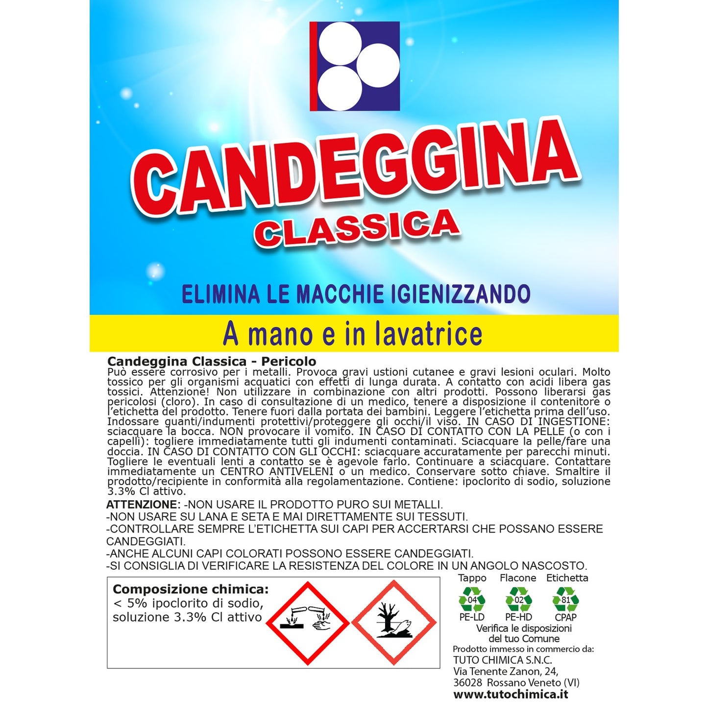 Candeggina classica