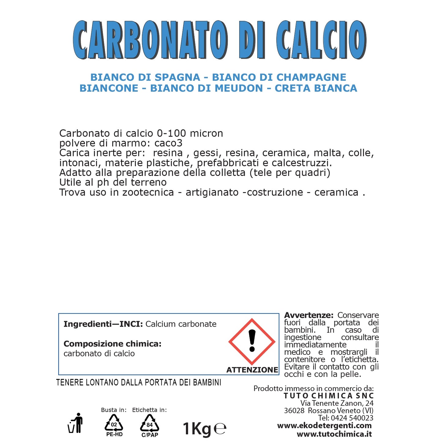 Carbonato di calcio