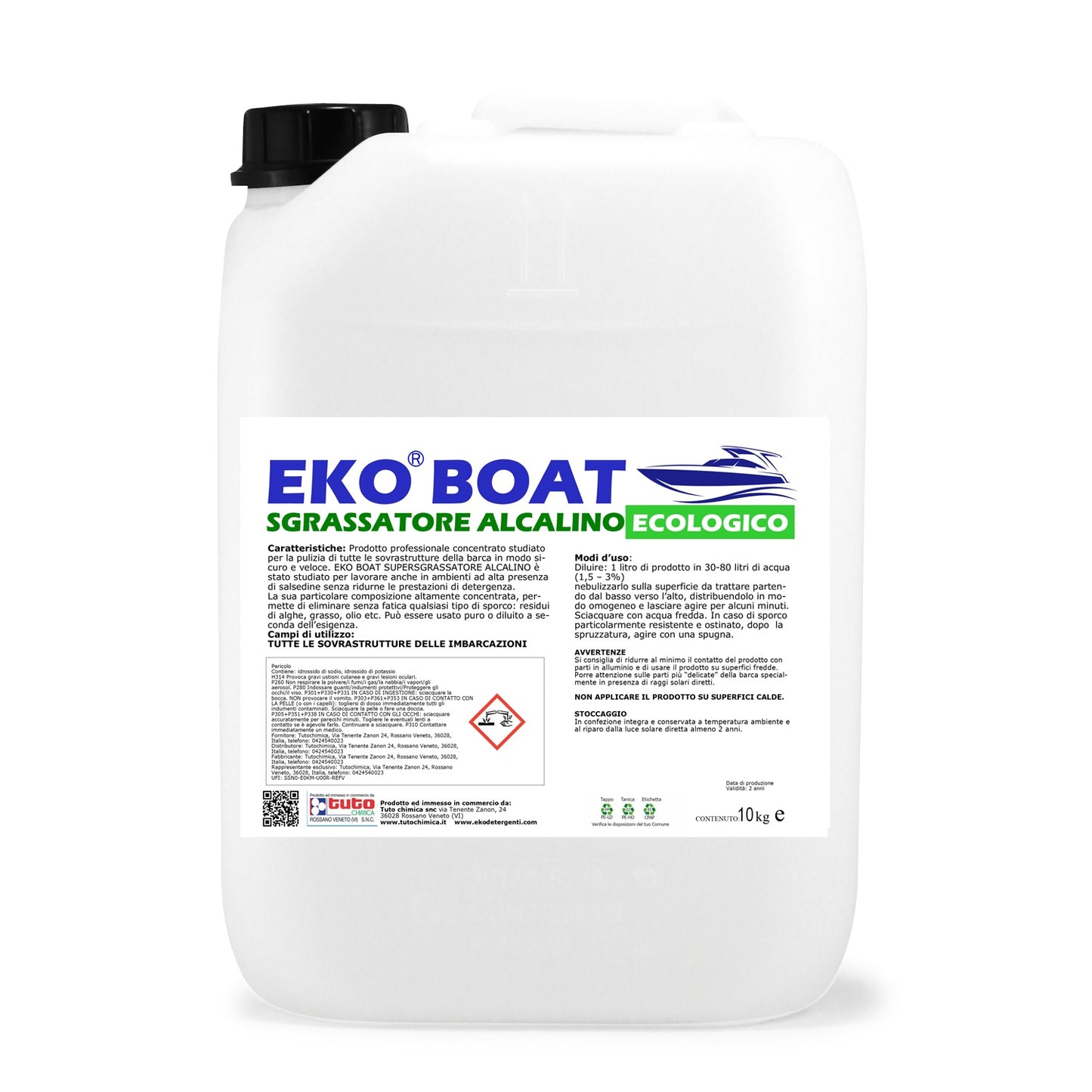 Eko boat sgrassatore per barche alcalino
