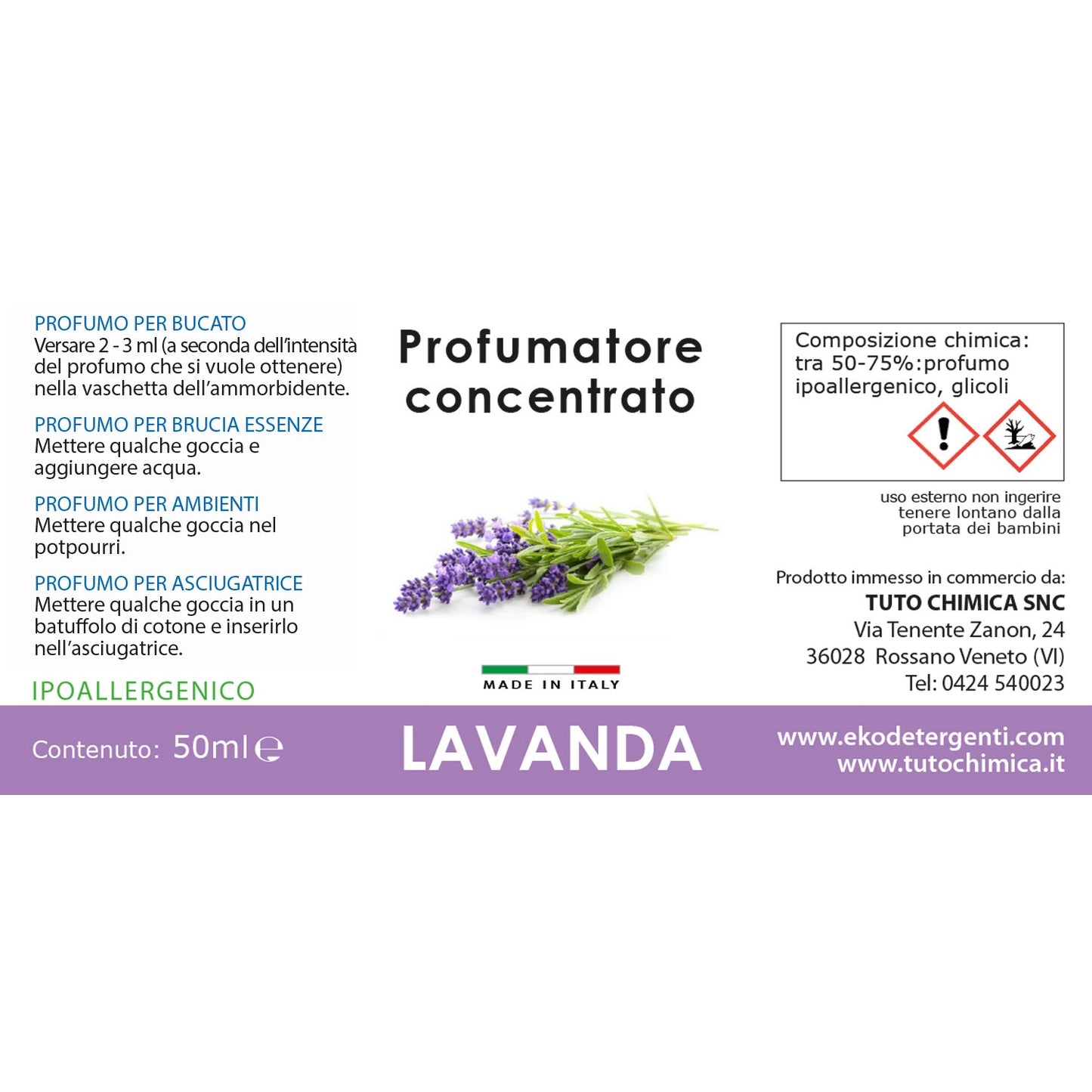 Profumo concentrato 50ml