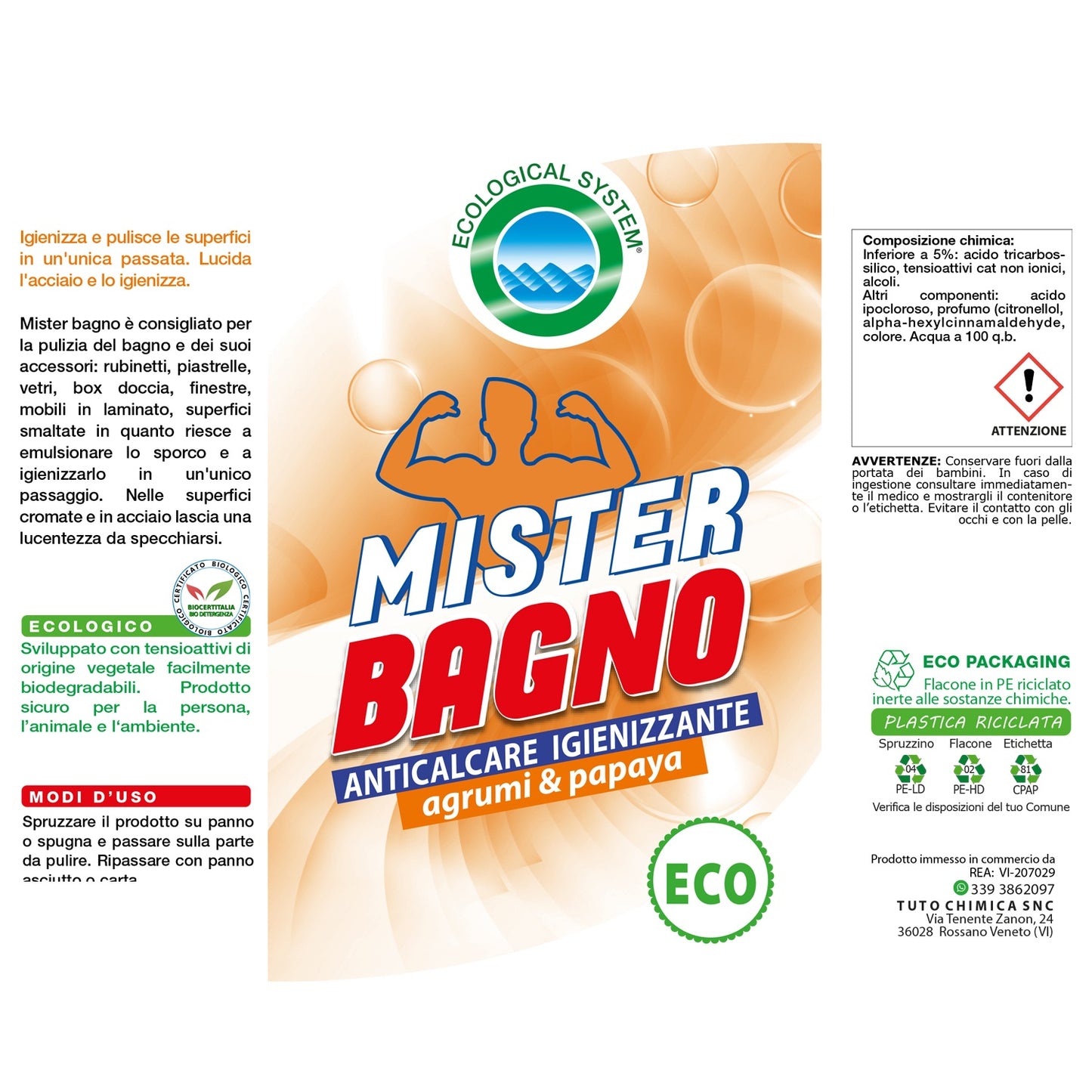 Mister Bagno detersivo bagno