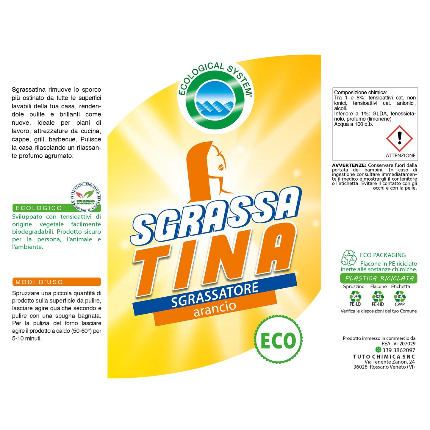 SgrassaTina sgrassatore