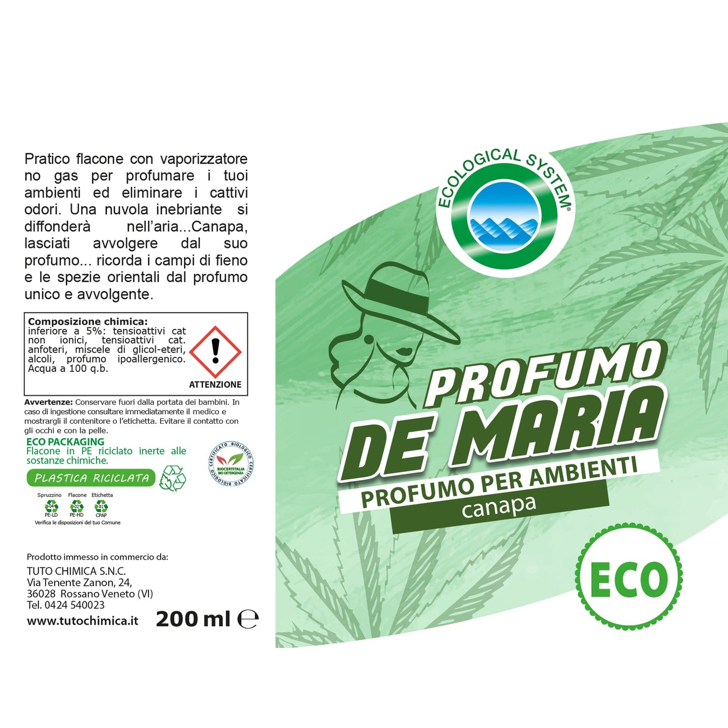 Profumo de Maria profumo ambiente spray 200ml