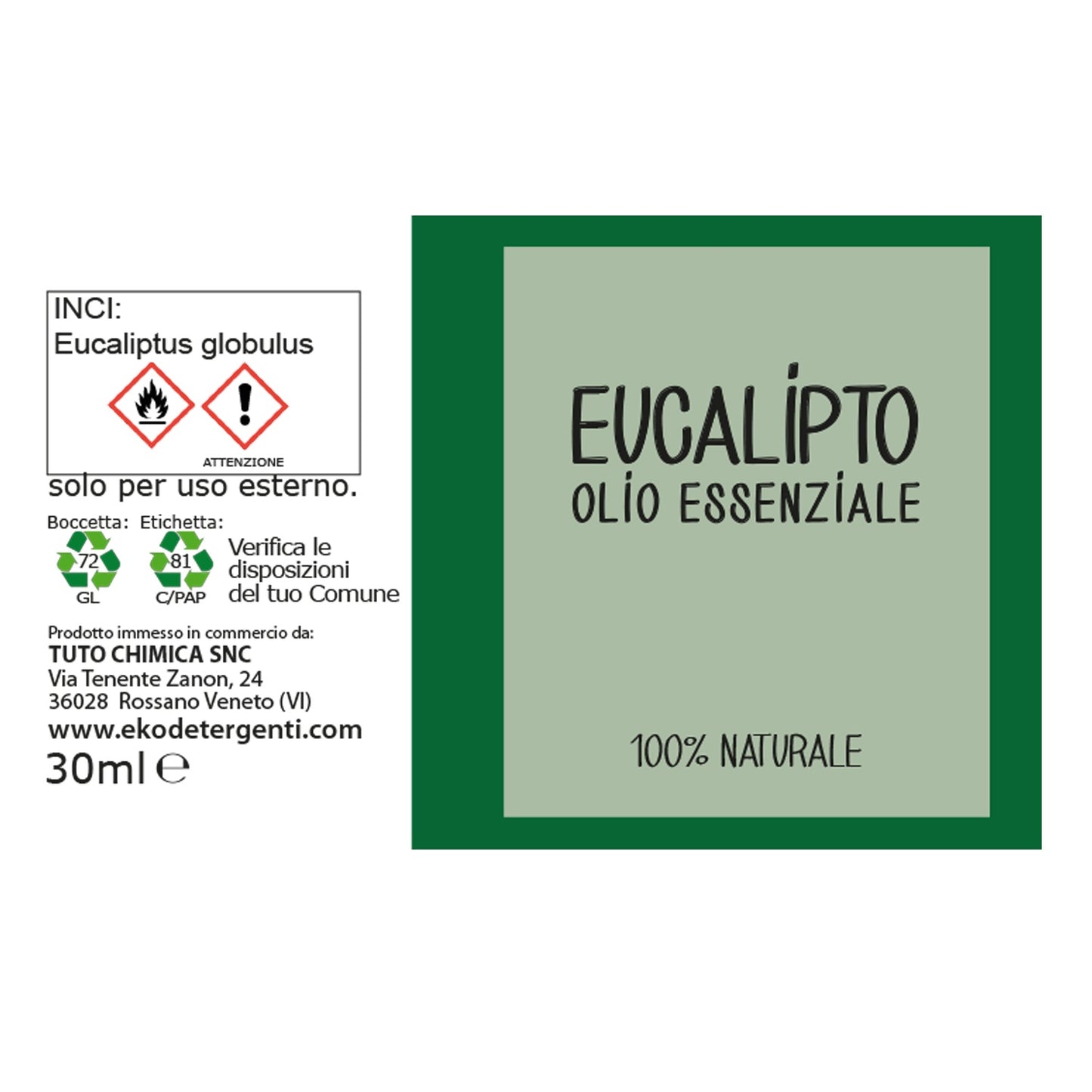 Olio essenziale eucalipto idea regalo