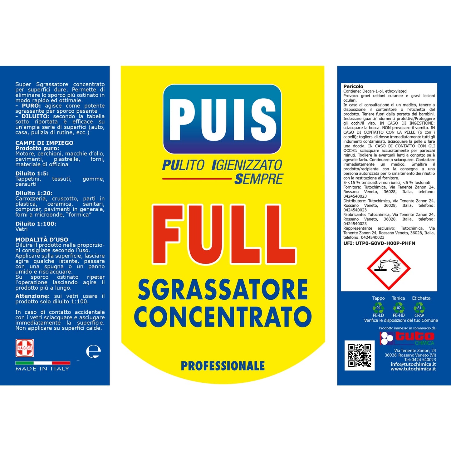 Puis Full Grassatore Concentrato