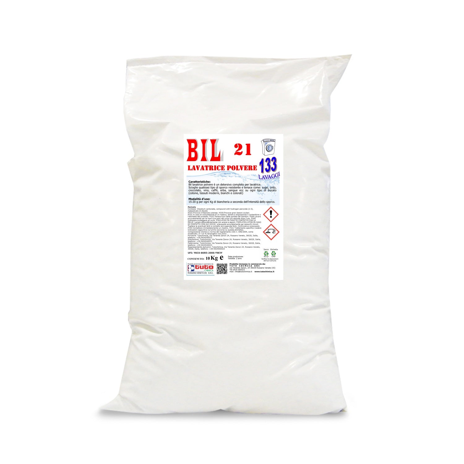 Bil 21 detersivo in polvere lavatrice 10Kg