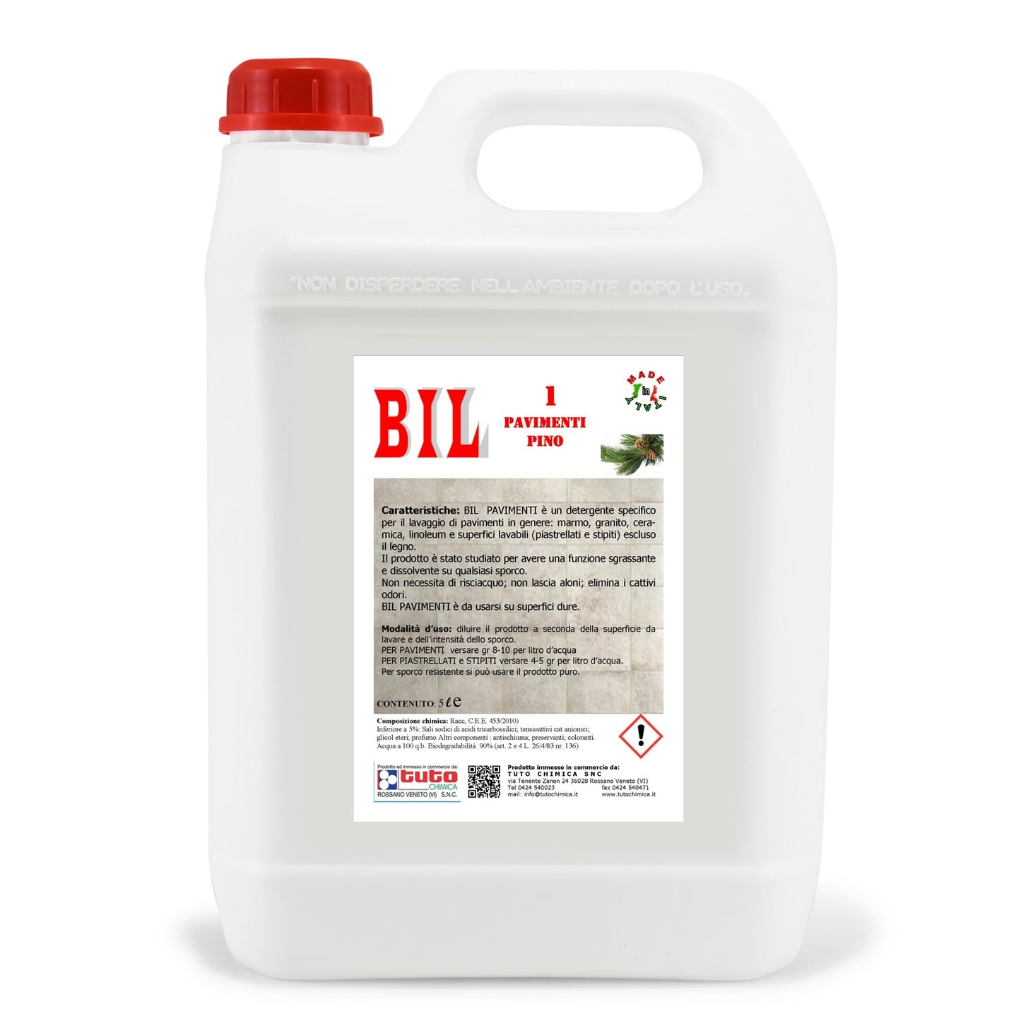 detergente pavimenti al pino