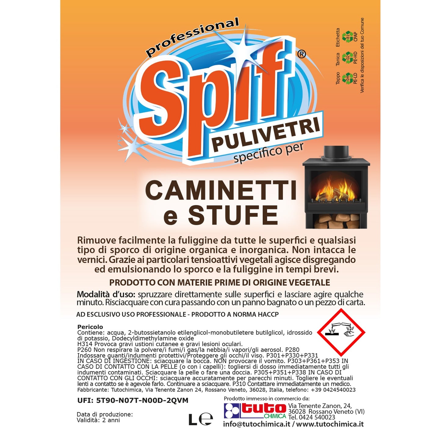 Spif pulivetri e caminetti