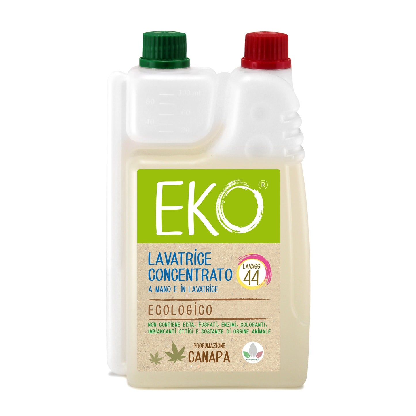 detersivo lavatrice ecologico canapa eko