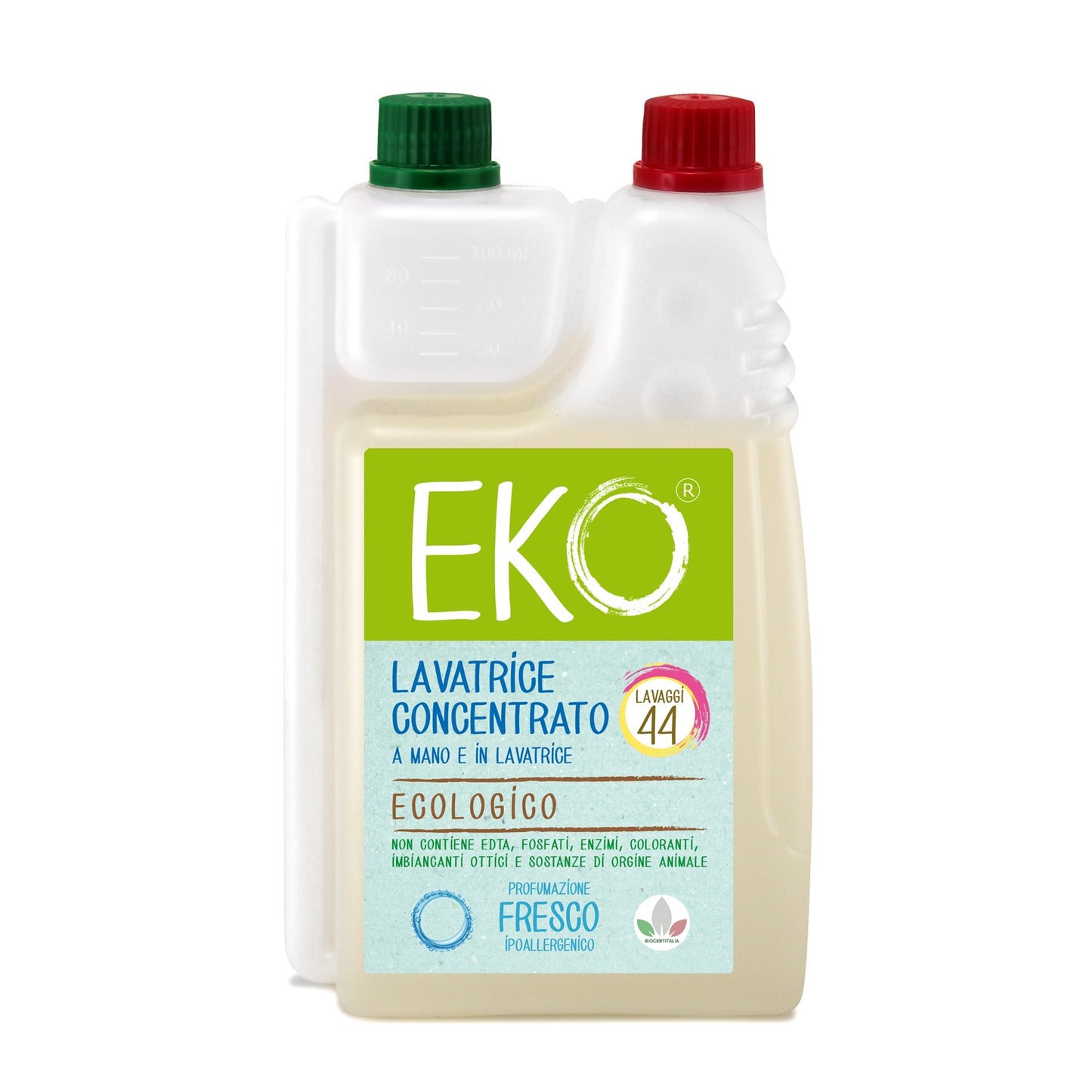 detersivo lavatrice ipoallergenico eko