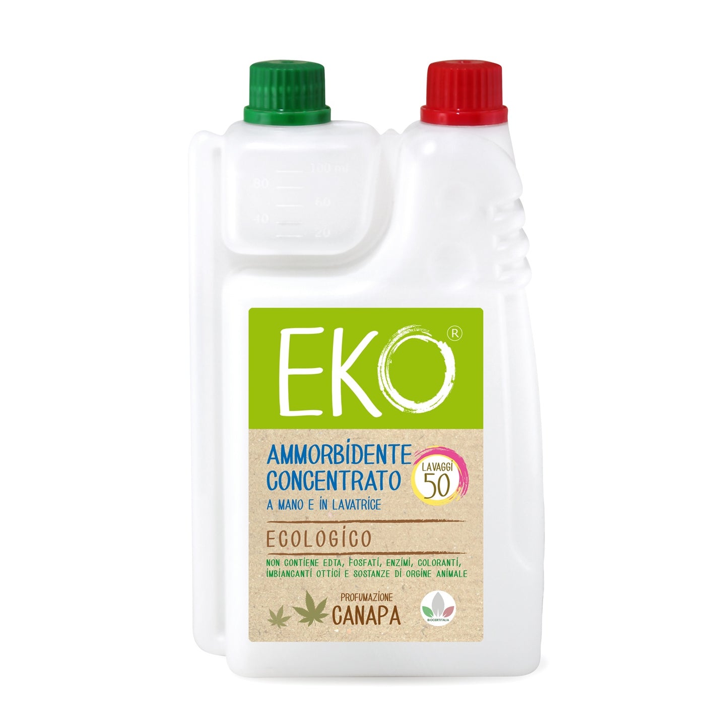 ammorbidente ecologico canapa eko