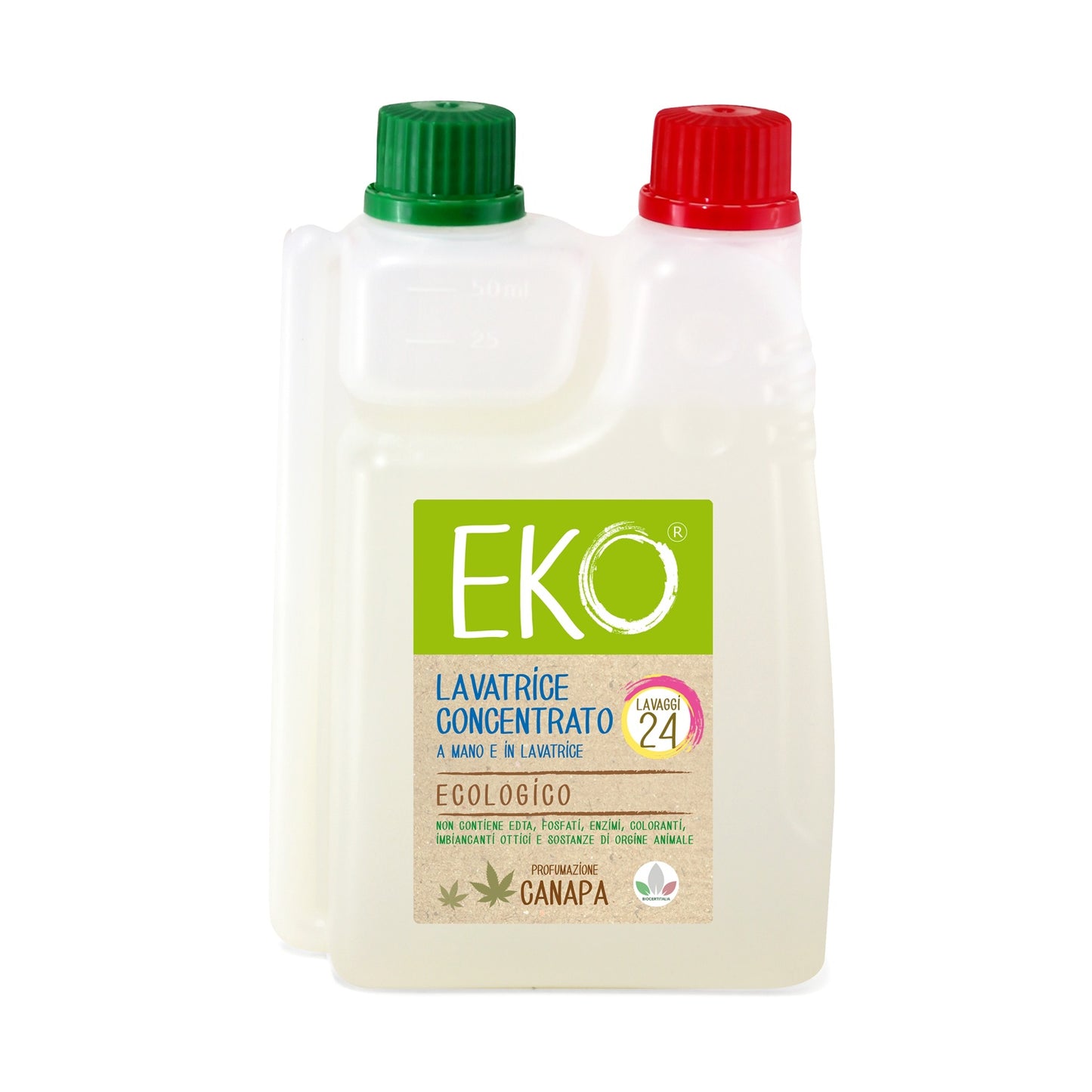 Eko detersivo ecologico lavatrice e bucato a mano