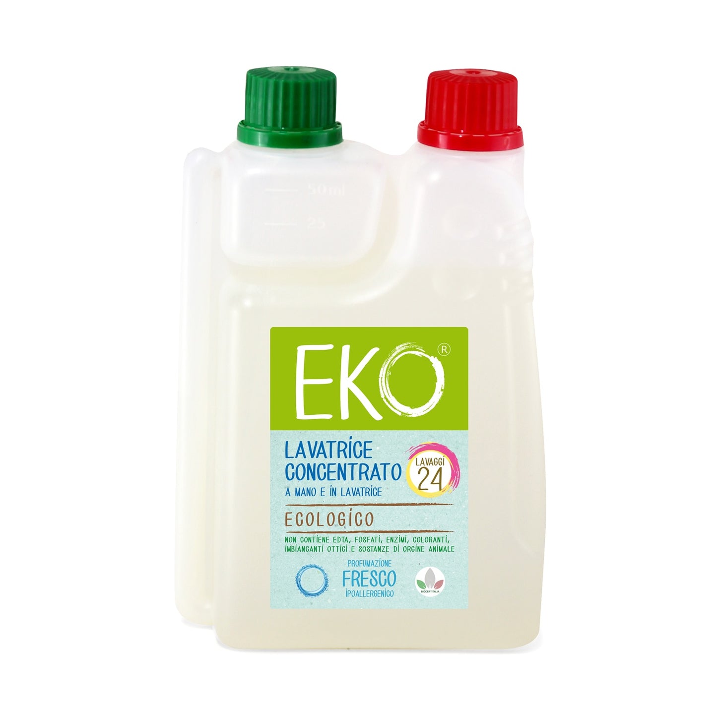 Eko detersivo ecologico lavatrice e bucato a mano