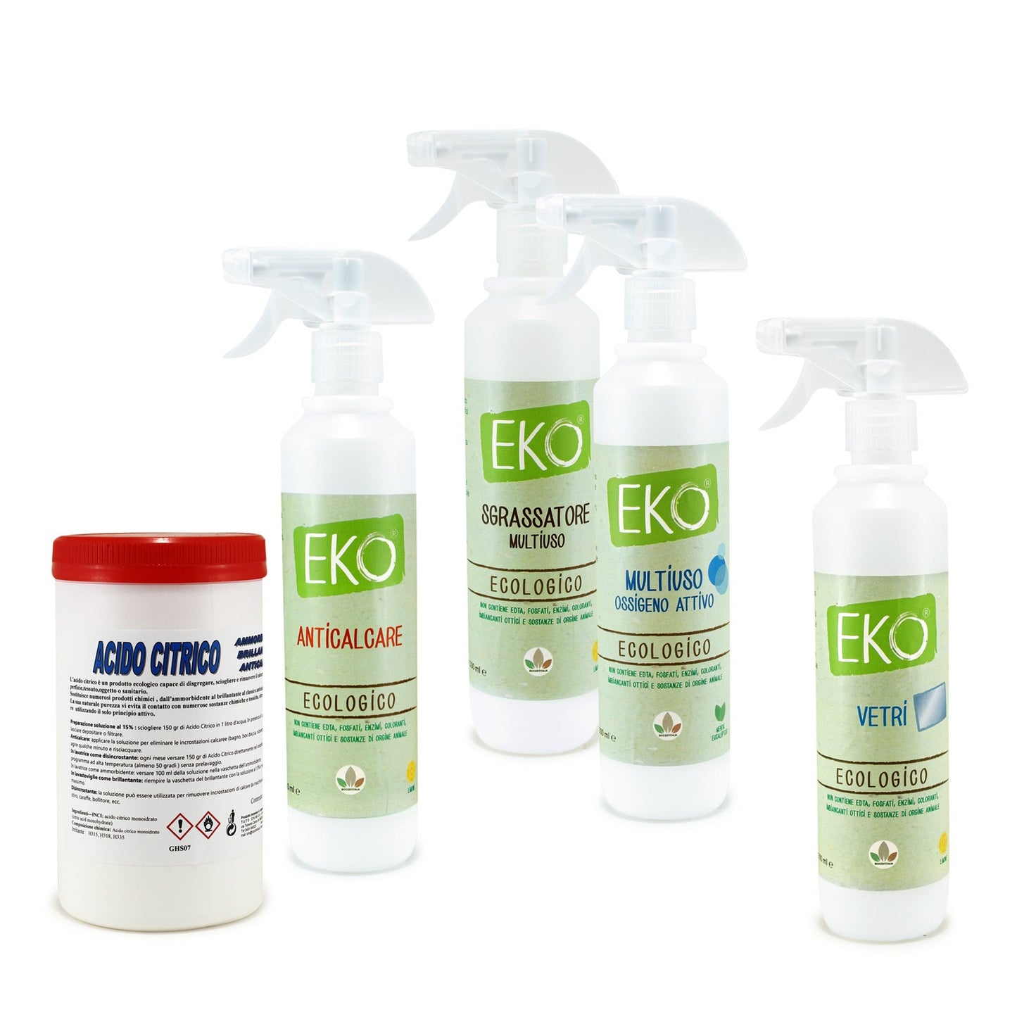 detersivi ecologici per il bagno EKO