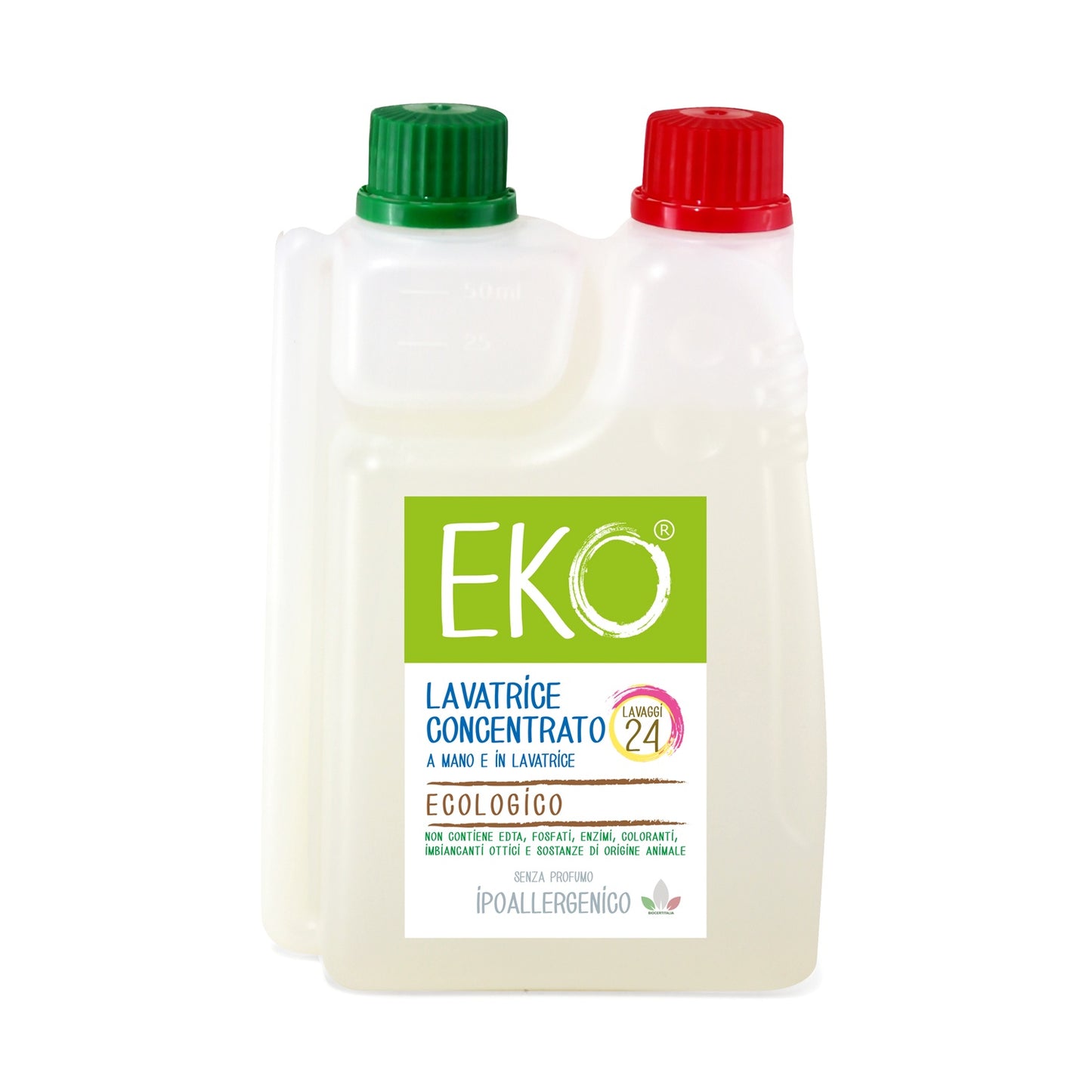 Eko detersivo ecologico lavatrice e bucato a mano