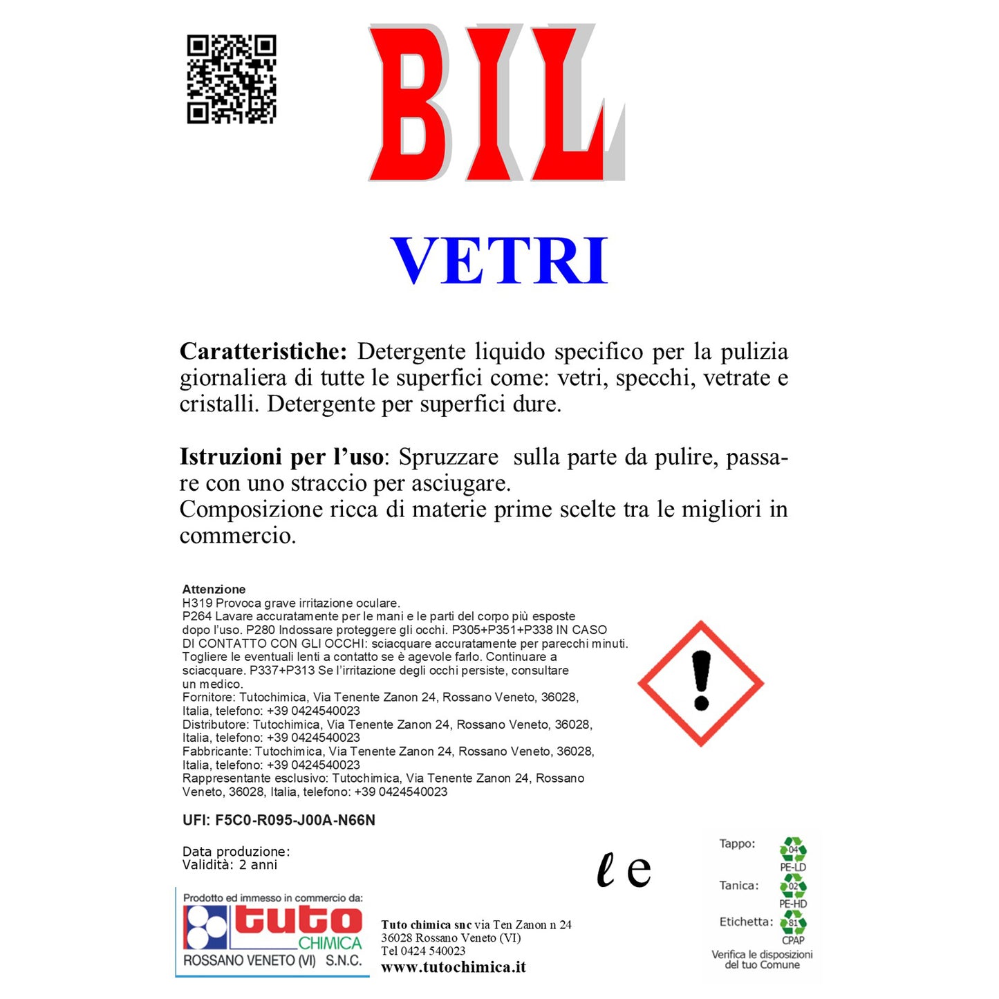 Bil detergente vetri