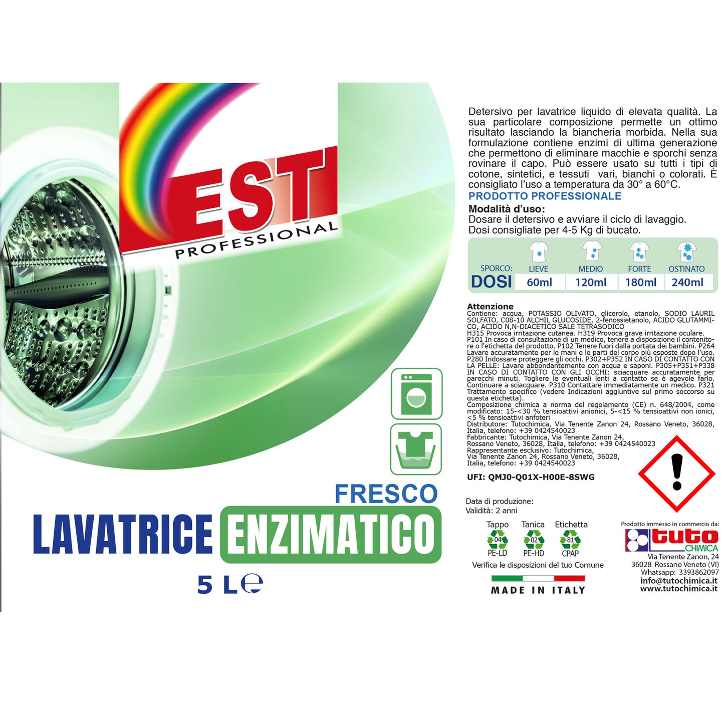 Est detersivo enzimatico