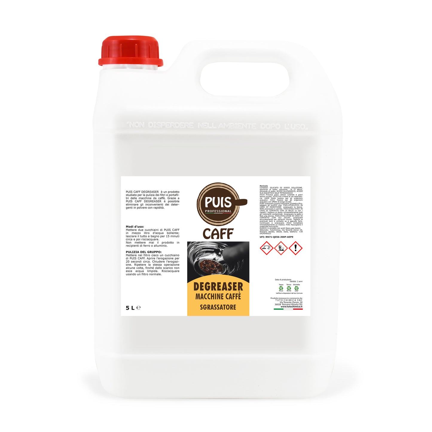 Puis caff sgrassatore filtri e macchine caffe’