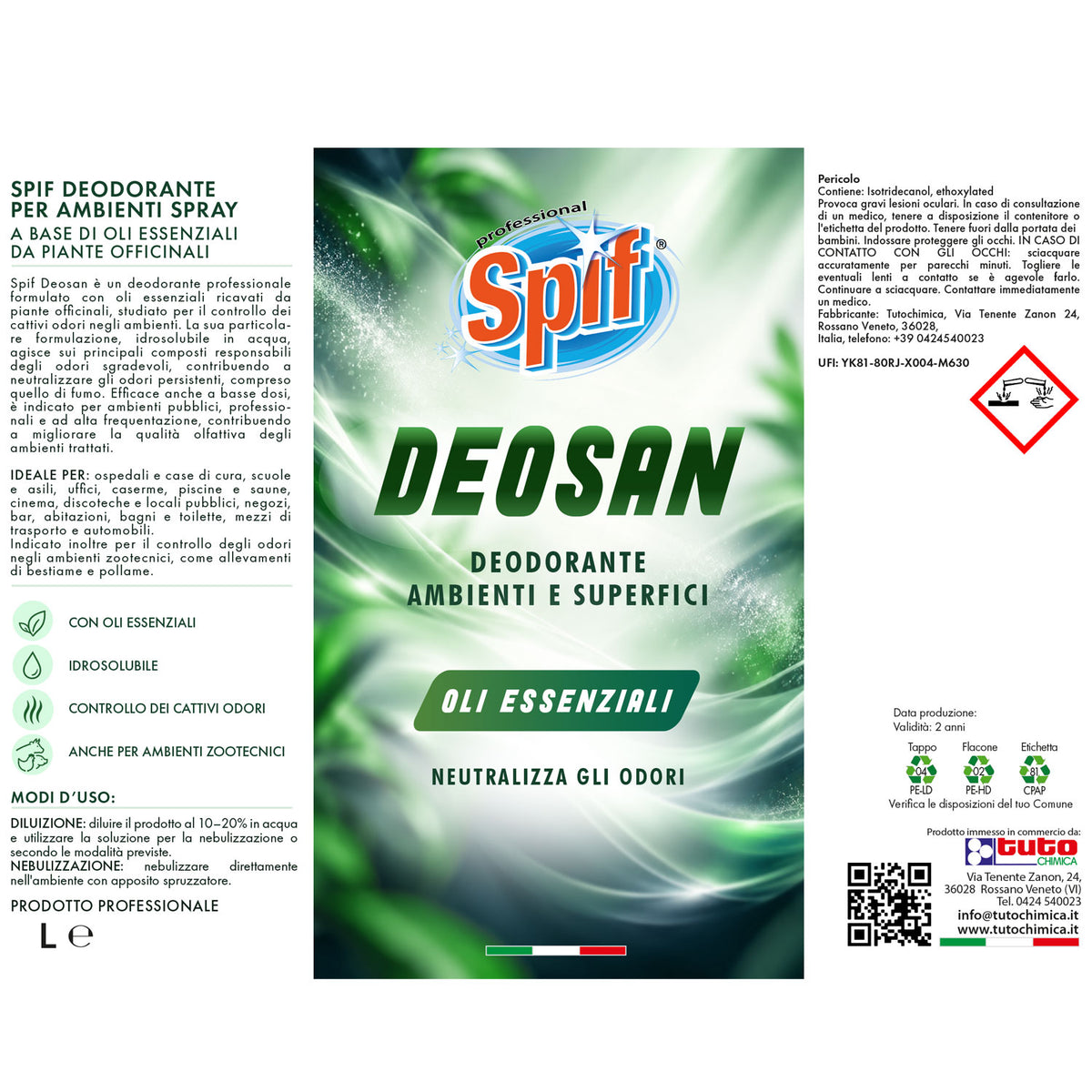 Spif deosan deodorante