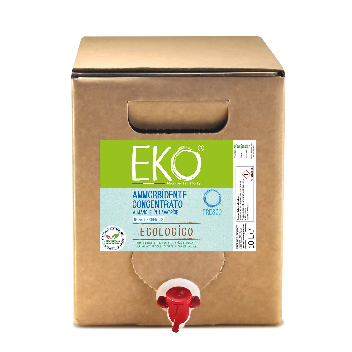 Eko ammorbidente ecologico liquido