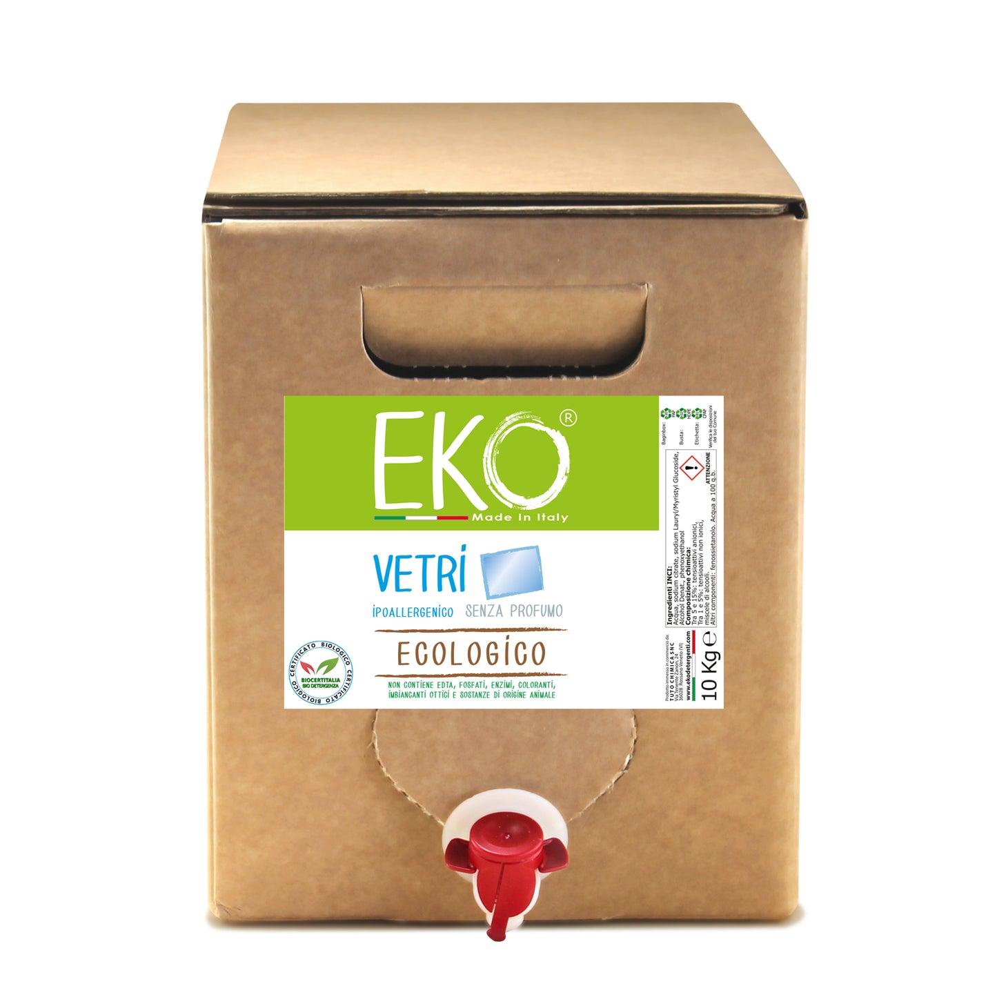 Eko detergente vetri ecologico