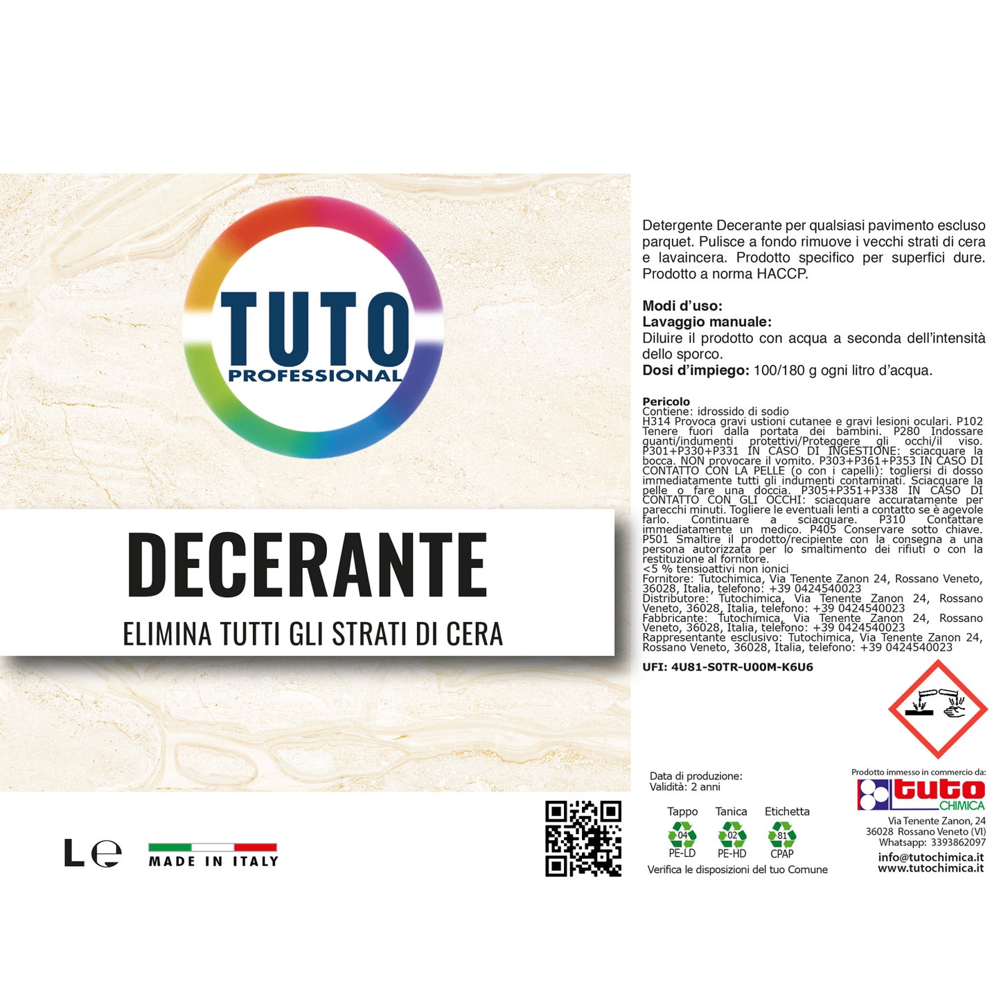 Tuto decerante