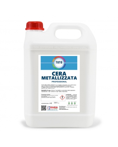 cera metallizzata per pavimenti 5 litri tuto chimica