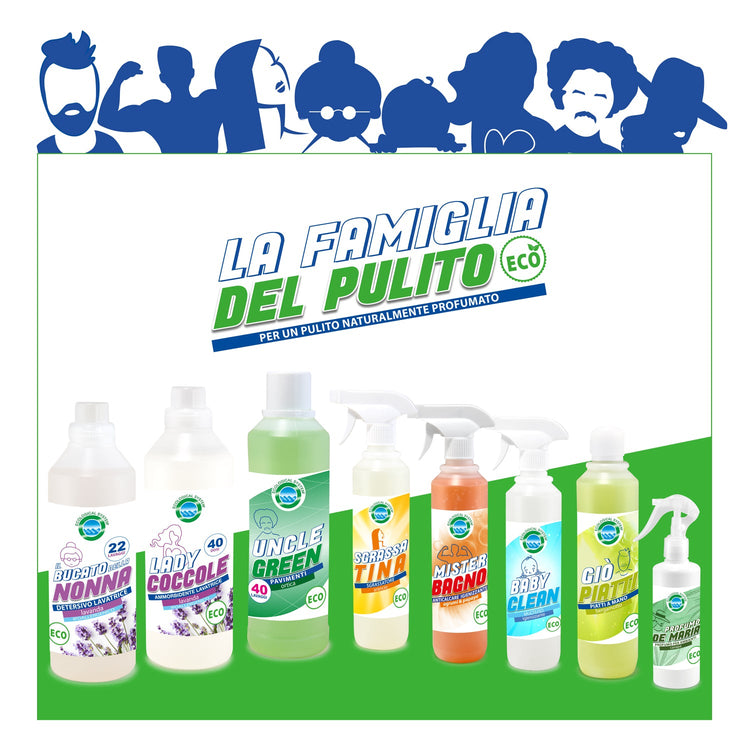 La famiglia del pulito