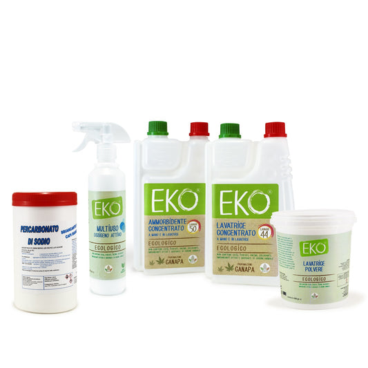 detersivi ecologici per il bucato alla canapa eko