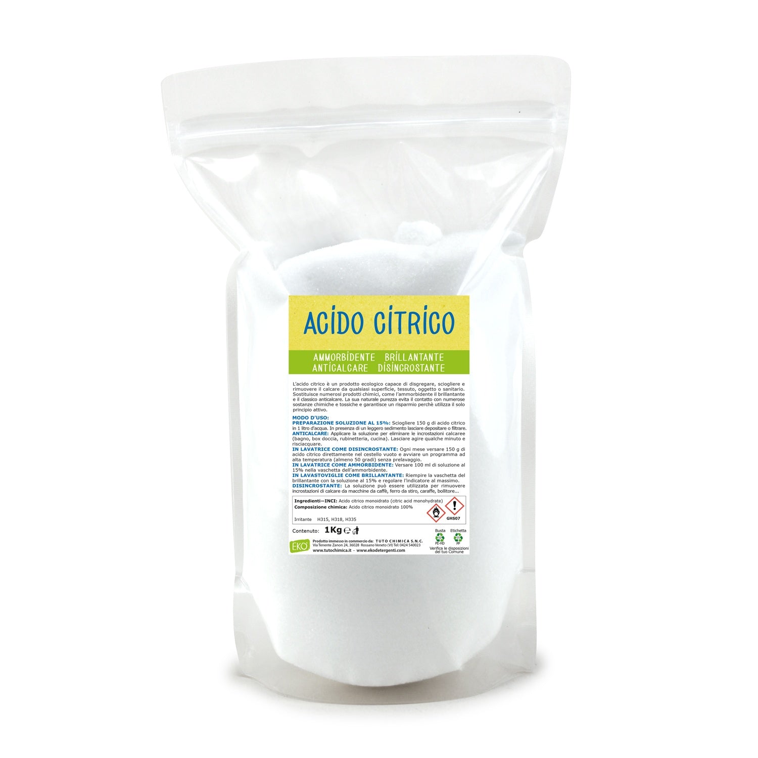 Acido citrico monoidrato