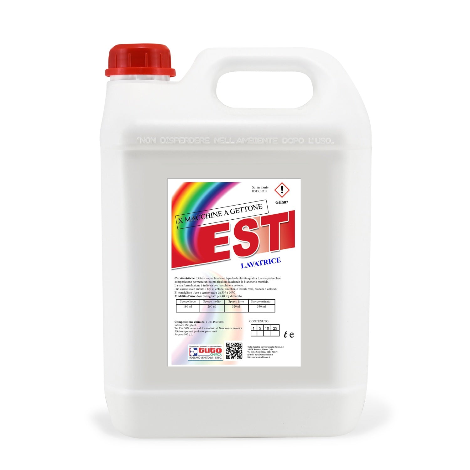 Est Lavatrice Liquido per macchine a gettone
