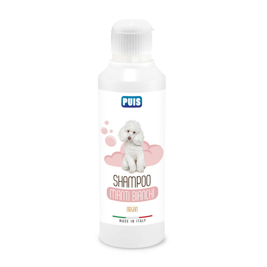 Puis Shampoo Cani Pelo Bianco Argan Ipoallergenico - 220ml