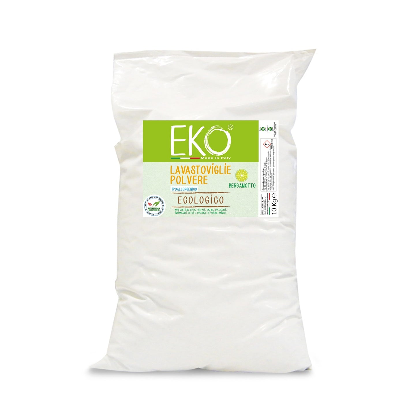 Eko lavastoviglie polvere sacco 10kg
