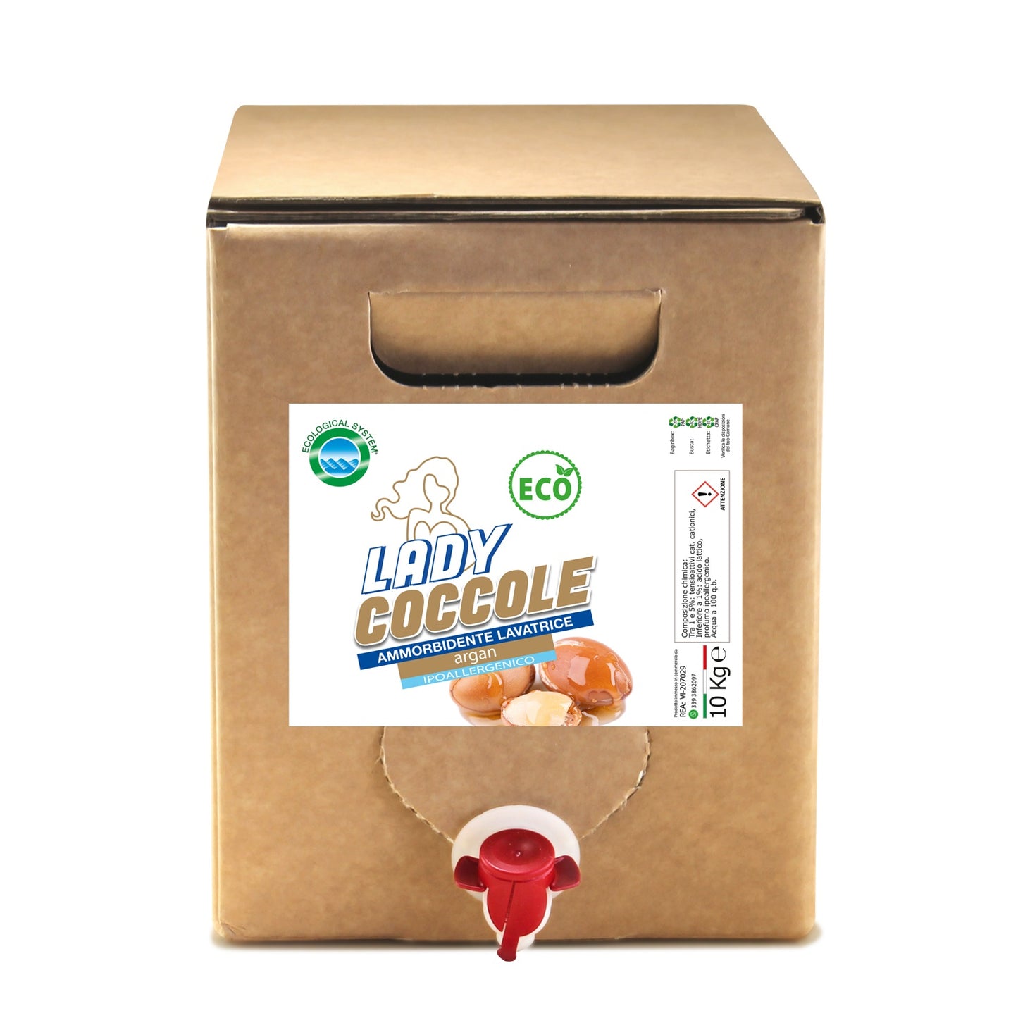Lady coccole ammorbidente sfuso argan