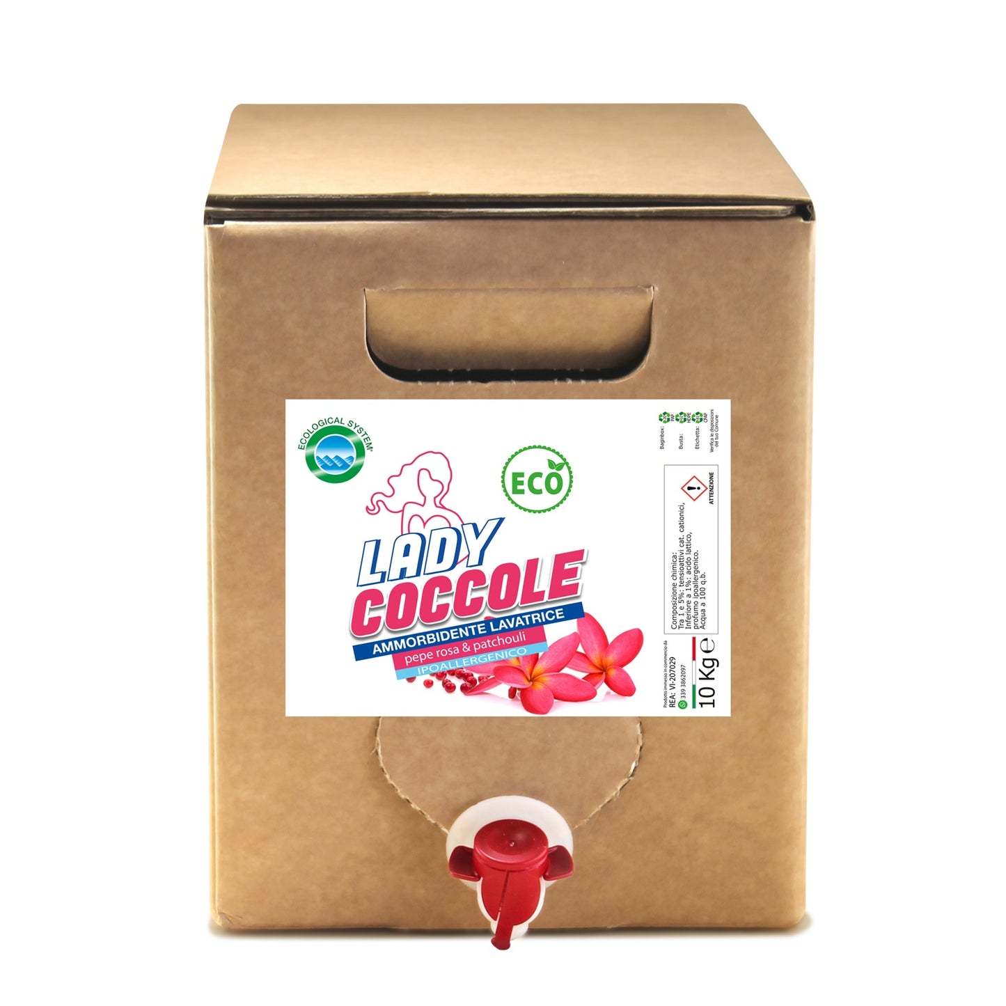 ammorbidente ecologico sfuso Lady coccole