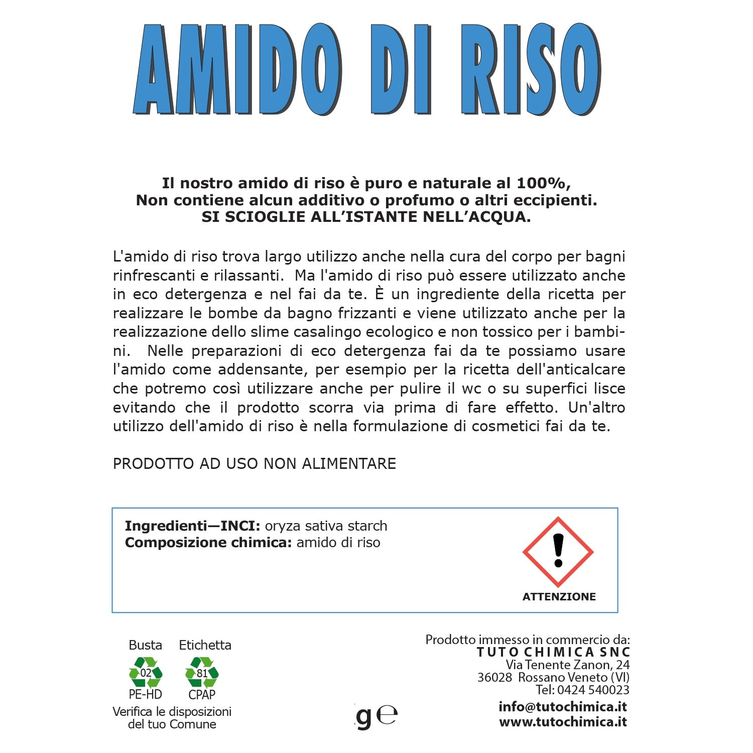 Amido di riso