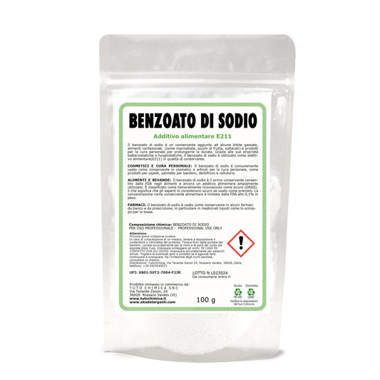 Benzoato di Sodio 100g