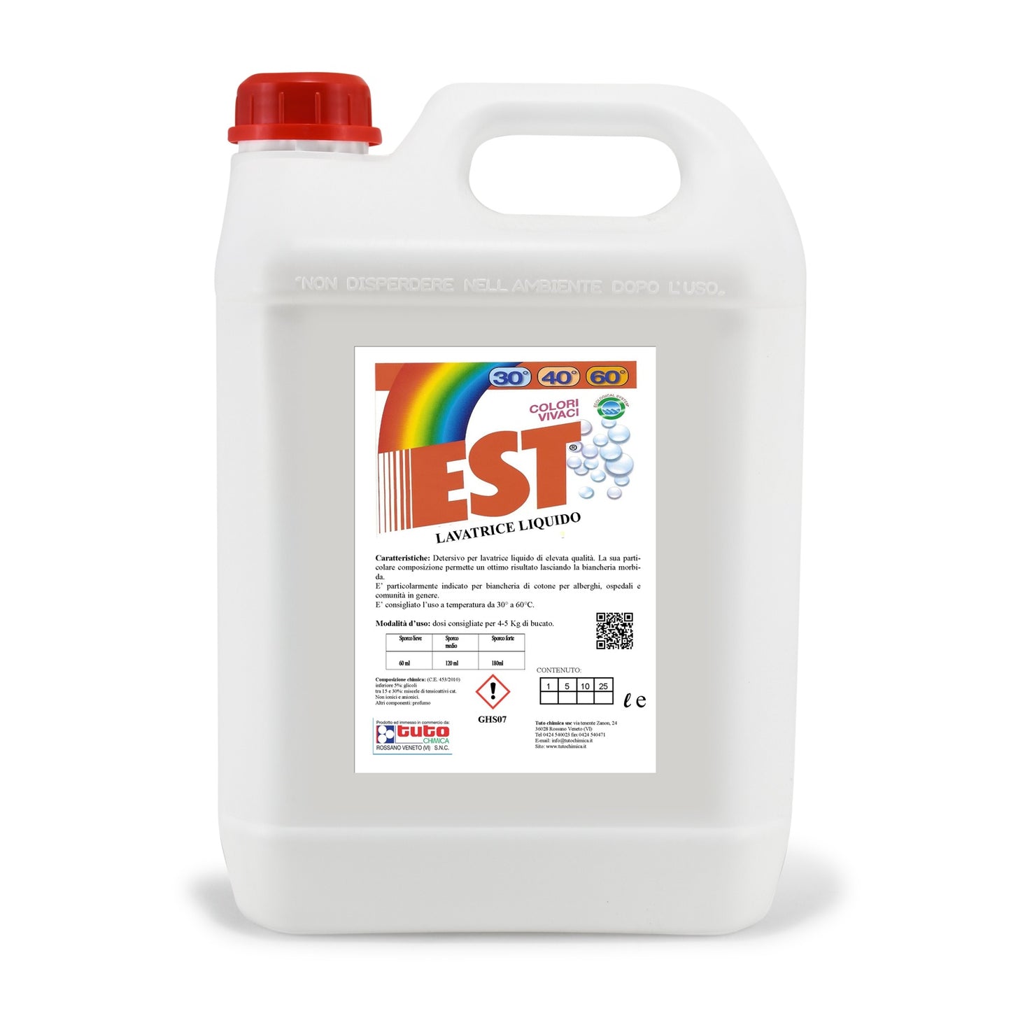 Est detersivo lavatrice liquido
