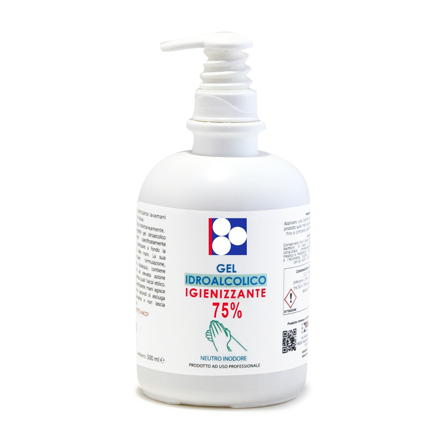 gel igienizzante mani 500ml