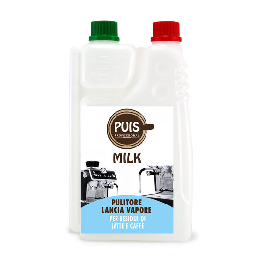 Puis milk Pulitore lancia vapore