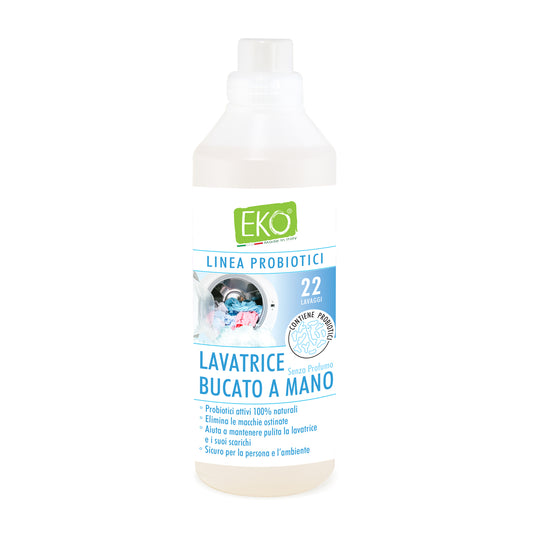 Eko Detersivo lavatrice con probiotici senza profumo 1.1L
