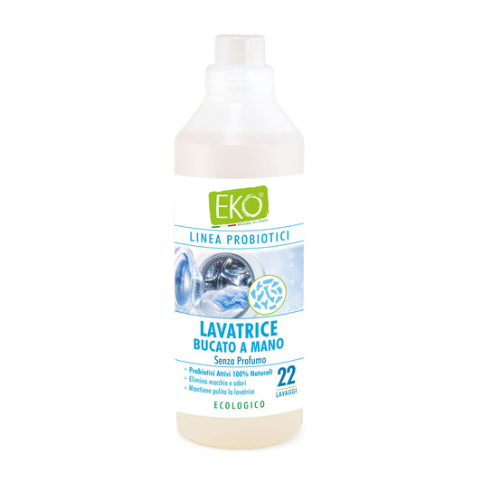 Eko Detersivo lavatrice con probiotici senza profumo 1.1L